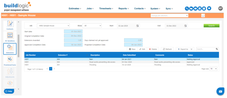 Construction Project Management Software | BUILDLOGIC