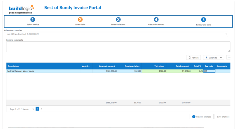 Construction Project Management Software | BUILDLOGIC
