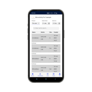 Buildlogic Mobile Document Register