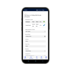 Buildlogic Mobile Site Diaries