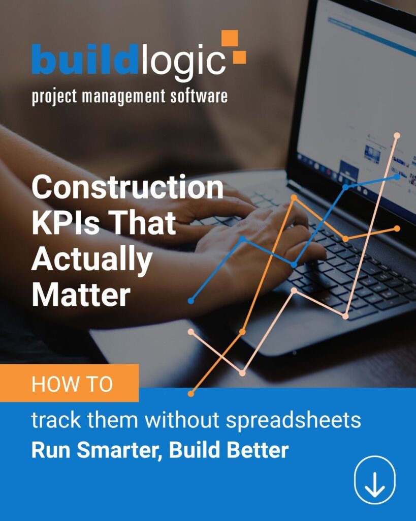 Construction KPIs that actually matter. Run smarter, build better.