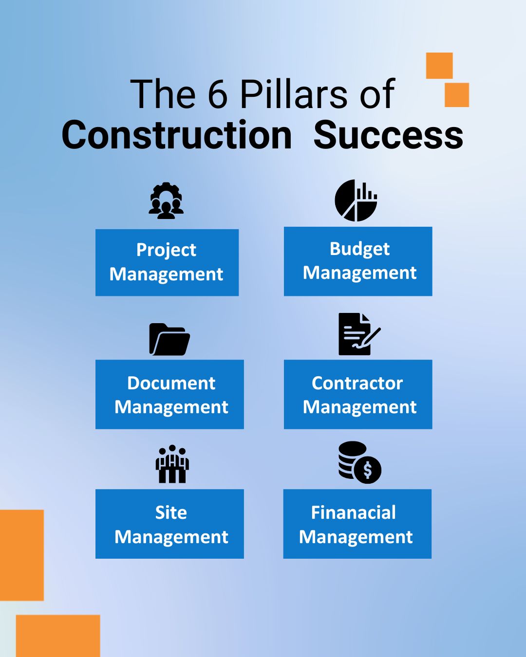 The 6 Pillars of Construction Success